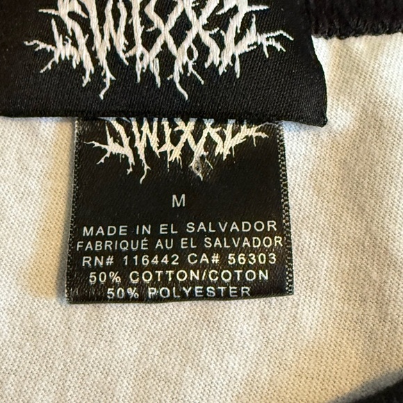 SWIXXZ Never Enough White Raglan Crop 1/4 Sleeve T-Shirt - Picture 8 of 8